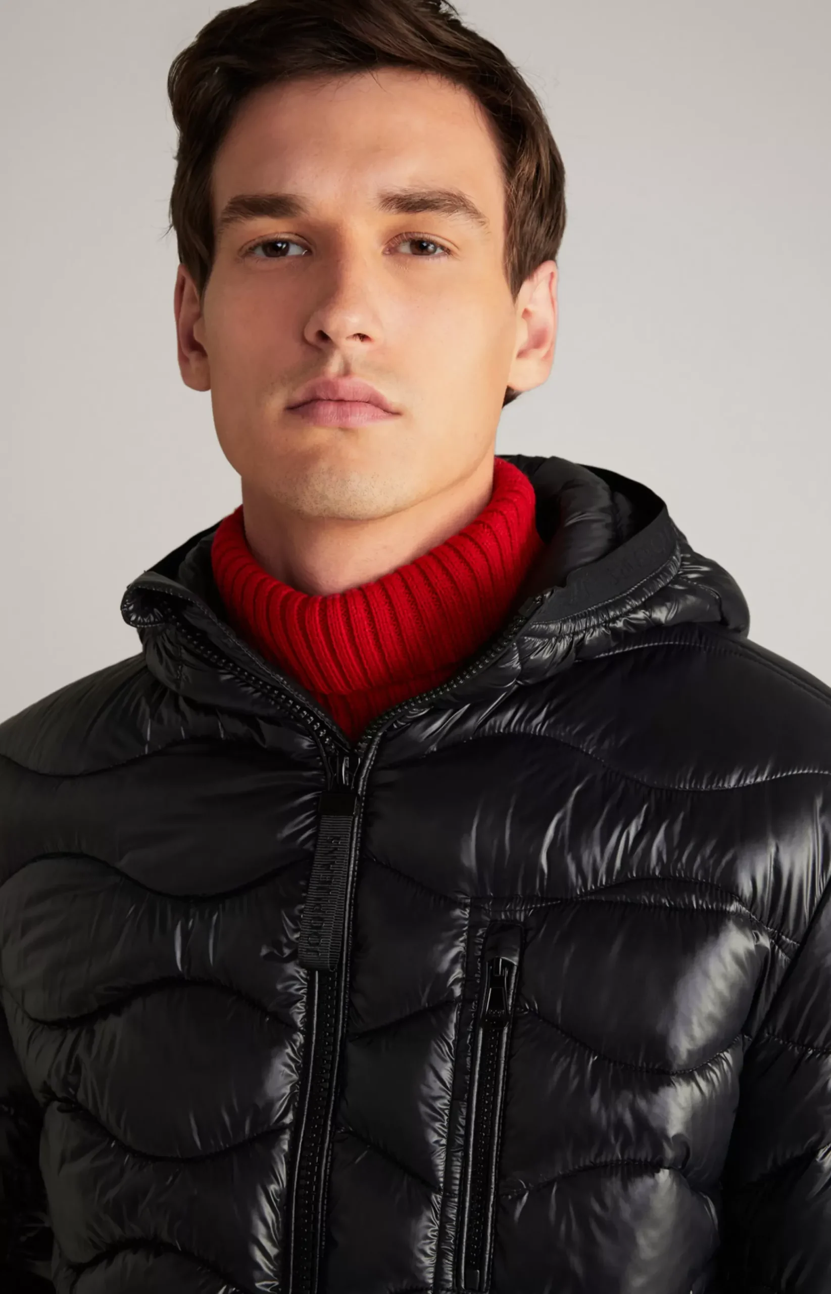 Abano Quilted Jacket in Black