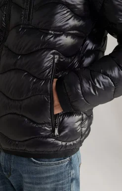 Abano Quilted Jacket in Black