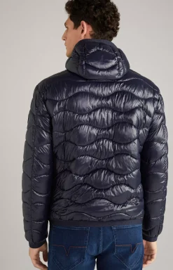Abano Quilted Jacket in Dark Blue
