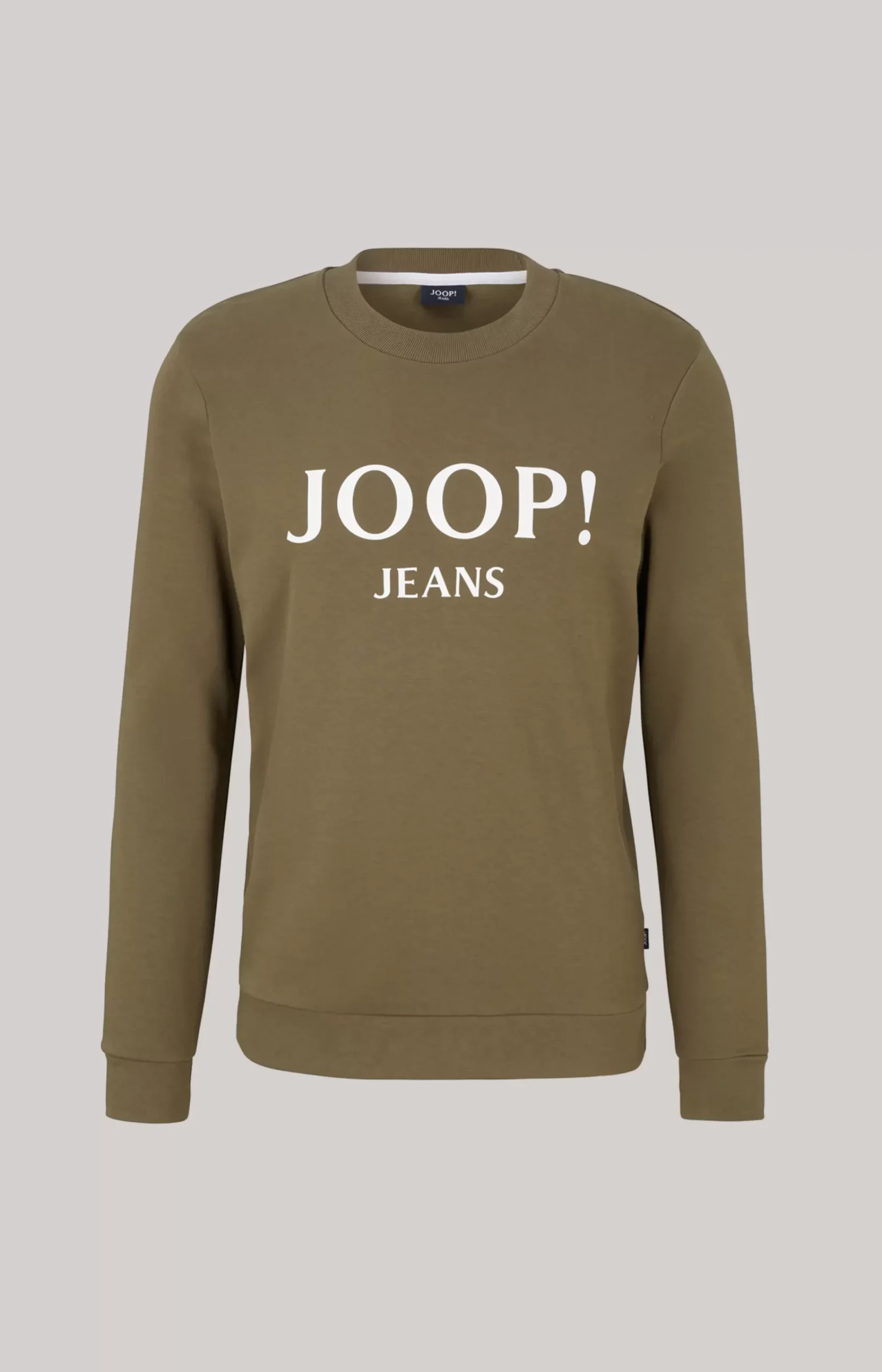 Alfred Cotton Sweatshirt in Olive