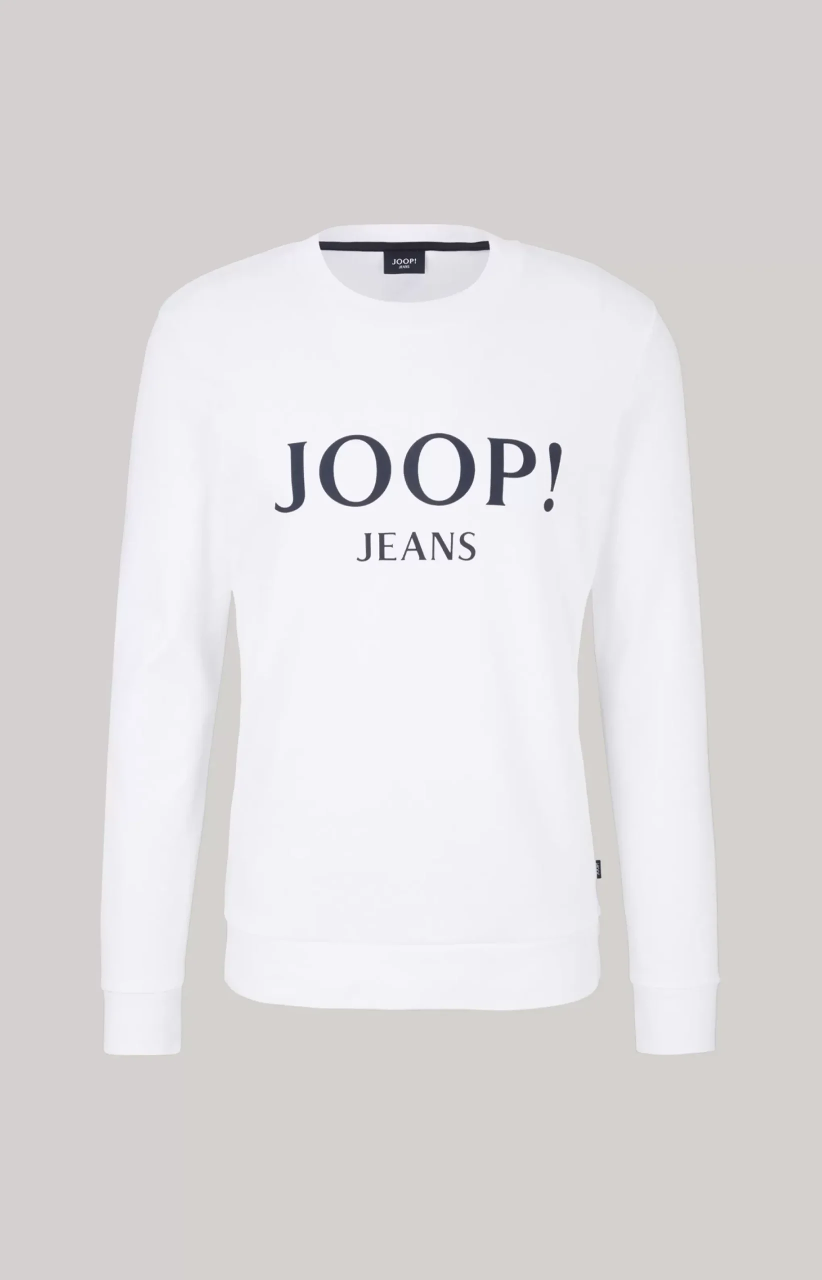 Alfred Cotton Sweatshirt in White