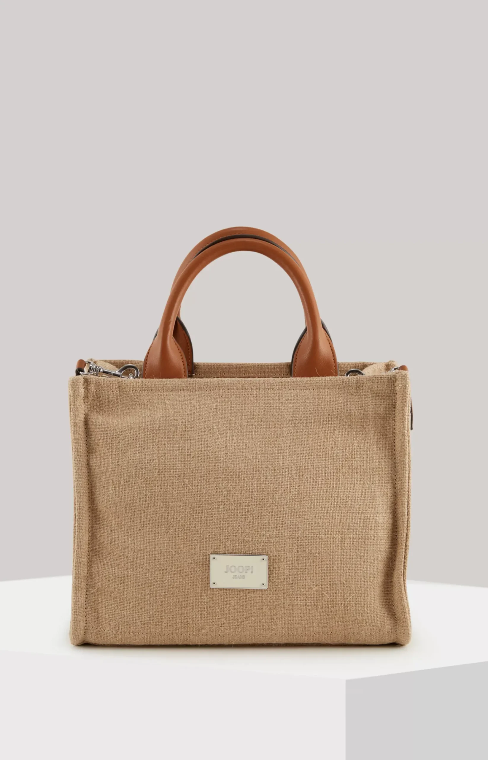 Allegro Tela Aurelia Handbag in Beige