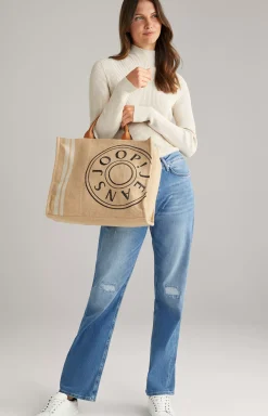 Allegro Tela Aurelia Shopper in Natural Beige