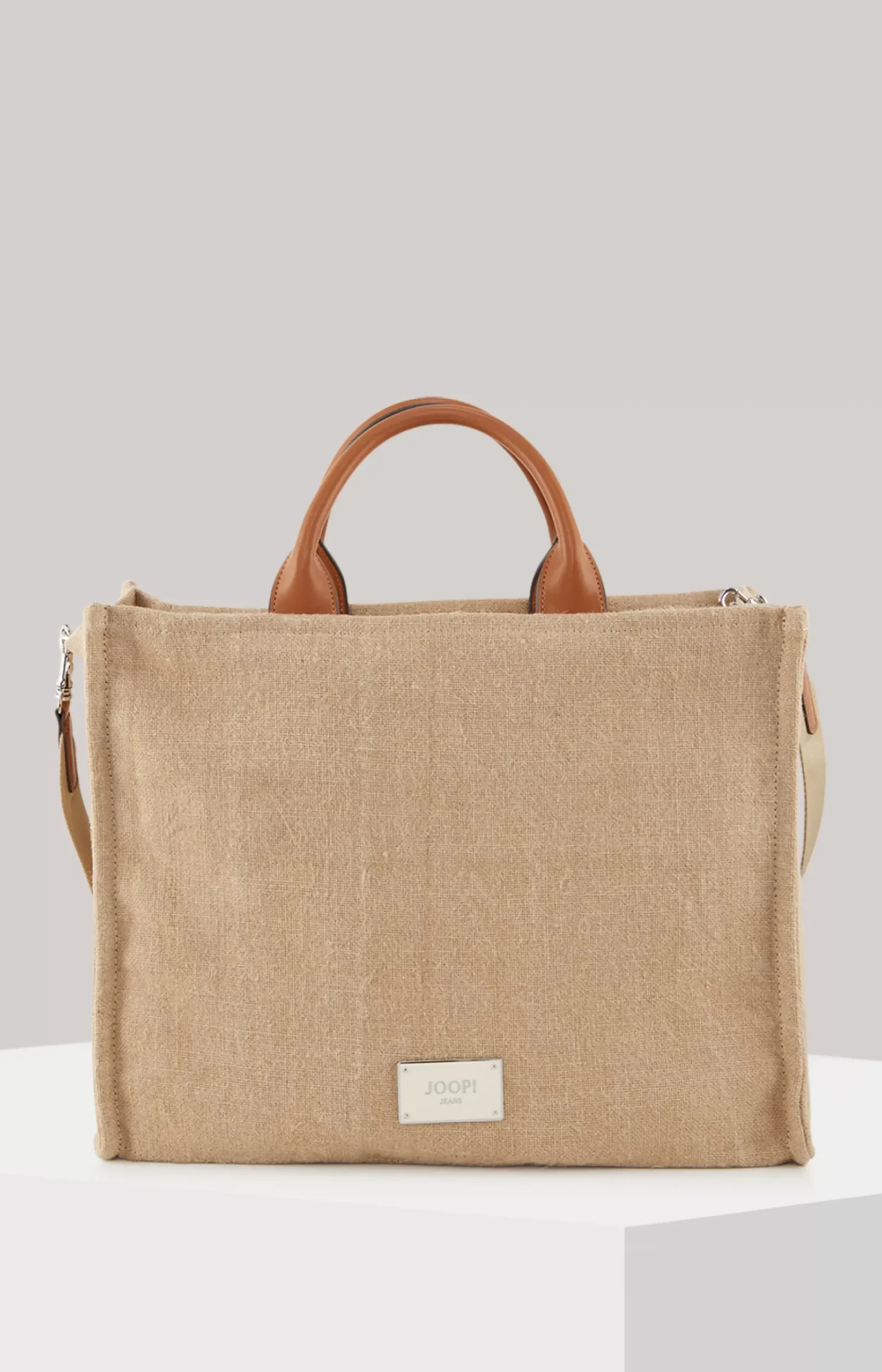 Allegro Tela Aurelia Shopper in Natural Beige
