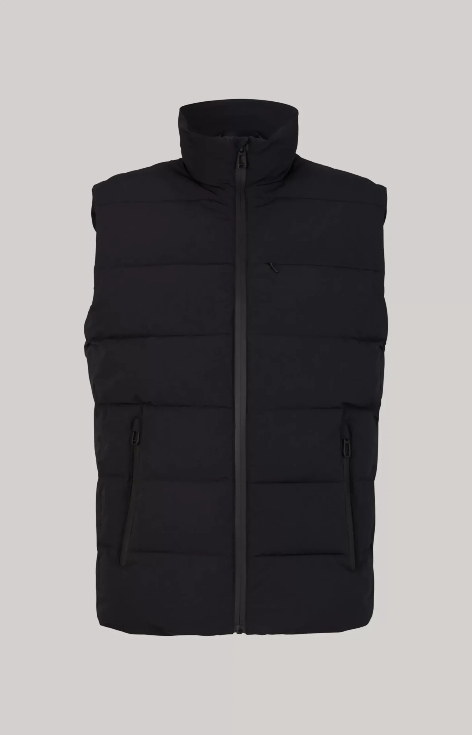 Allix Quilted Vest in Black