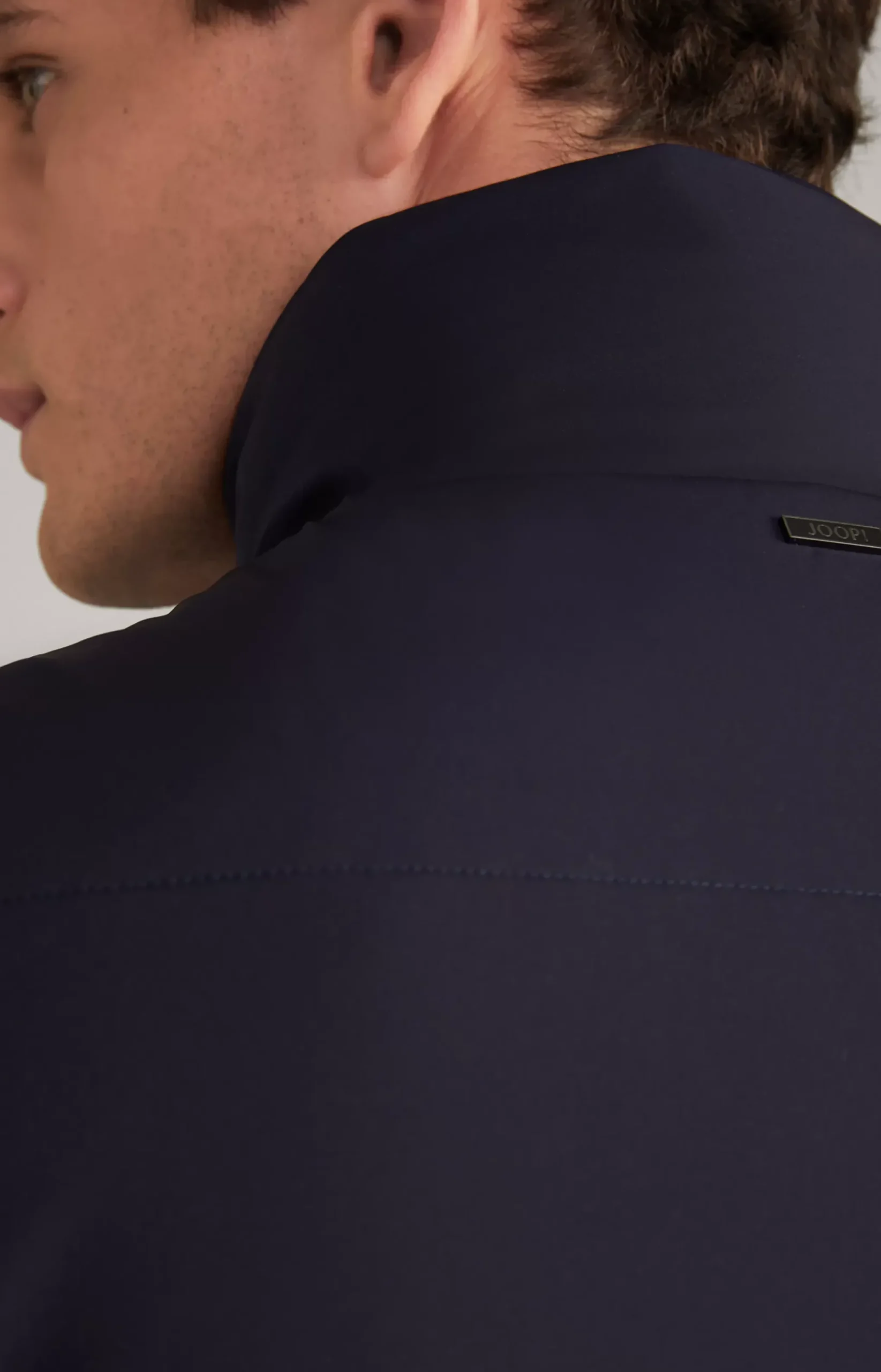 Allix Quilted Vest in Dark Blue