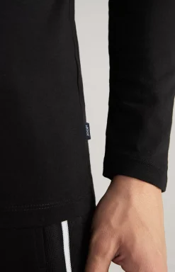 Alphis Long Sleeve Top in Black