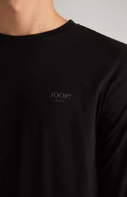 Alphis Long Sleeve Top in Black