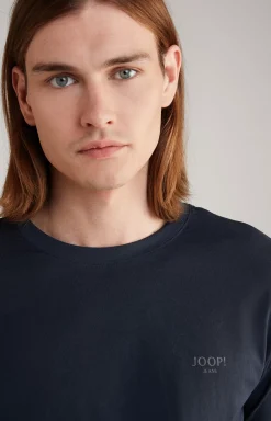 Alphis Long Sleeve Top in Navy
