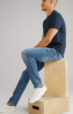Alphis T-shirt in Dark Blue