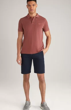 Ambrosio Polo Shirt in Rust