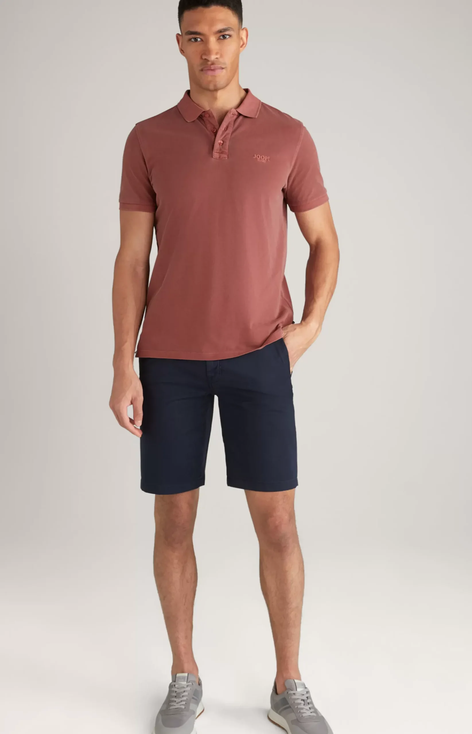Ambrosio Polo Shirt in Rust