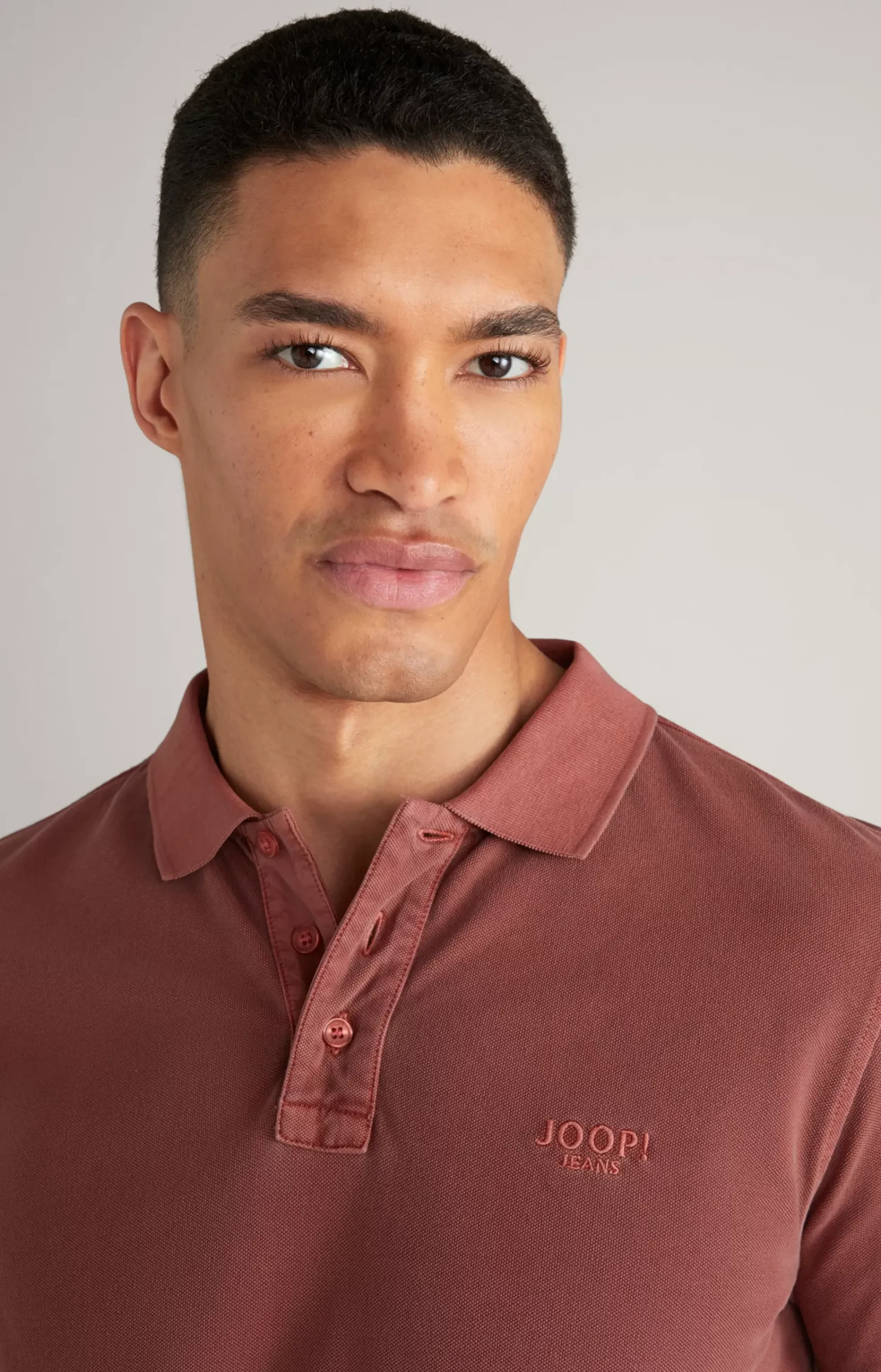 Ambrosio Polo Shirt in Rust
