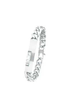 Armoured Bracelet in Silver