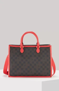 Aurelia Piazza Edition Handbag in Brown/Black