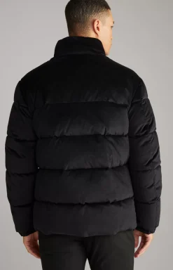 Baldo Quilted Jacket in Black