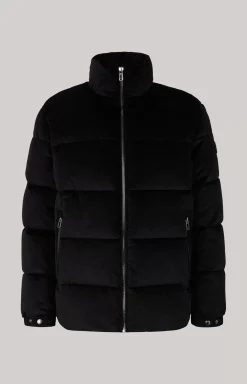 Baldo Quilted Jacket in Black
