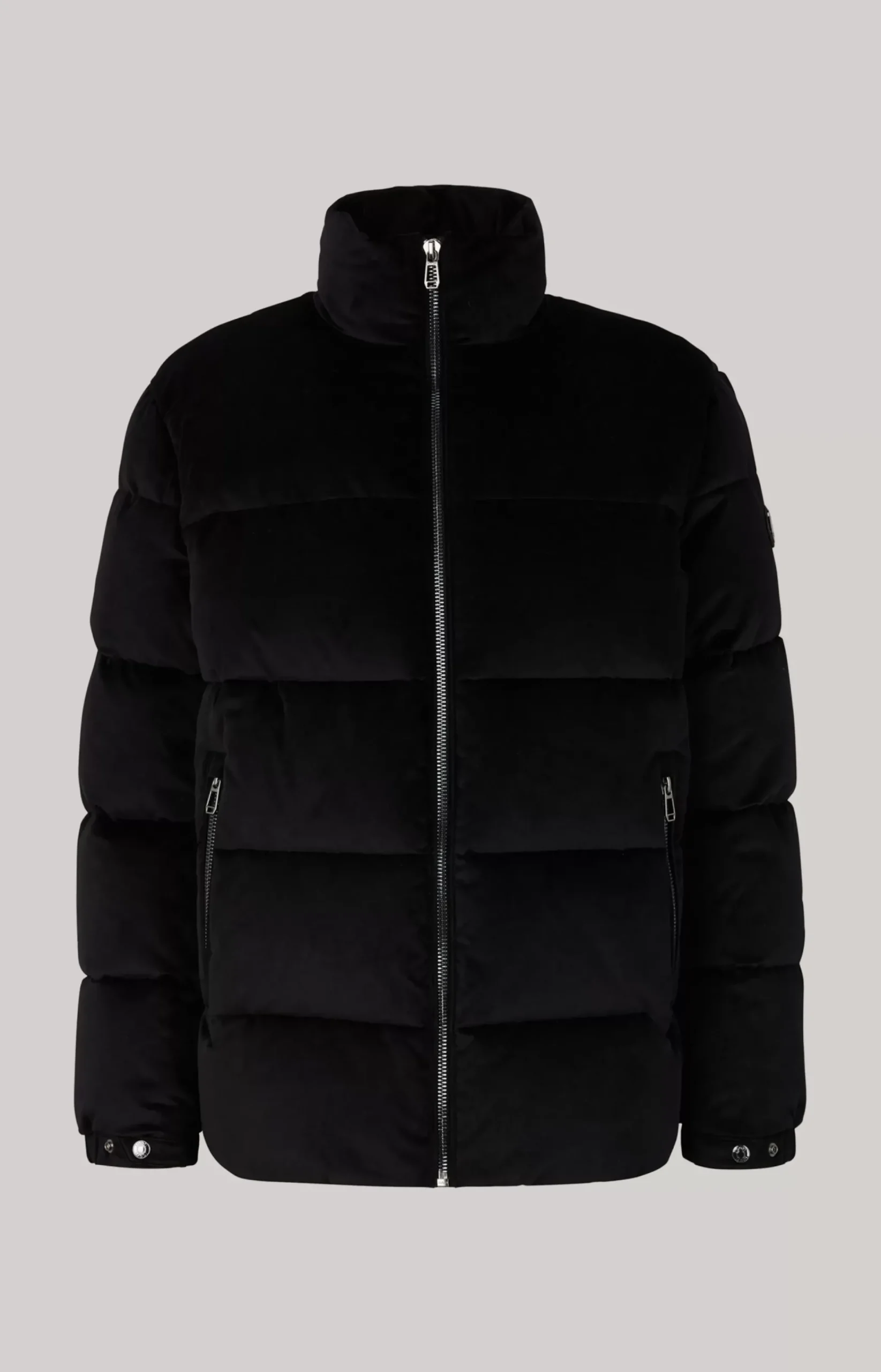 Baldo Quilted Jacket in Black