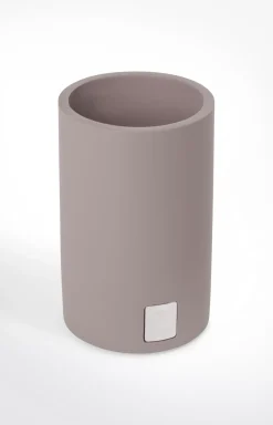 Bathline cosmetics container, grey-rosé