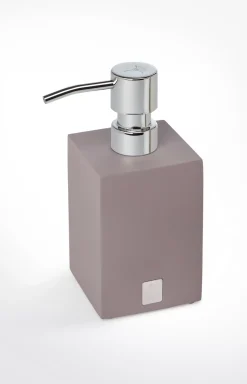 Bathline soap dispenser, grey-rosé