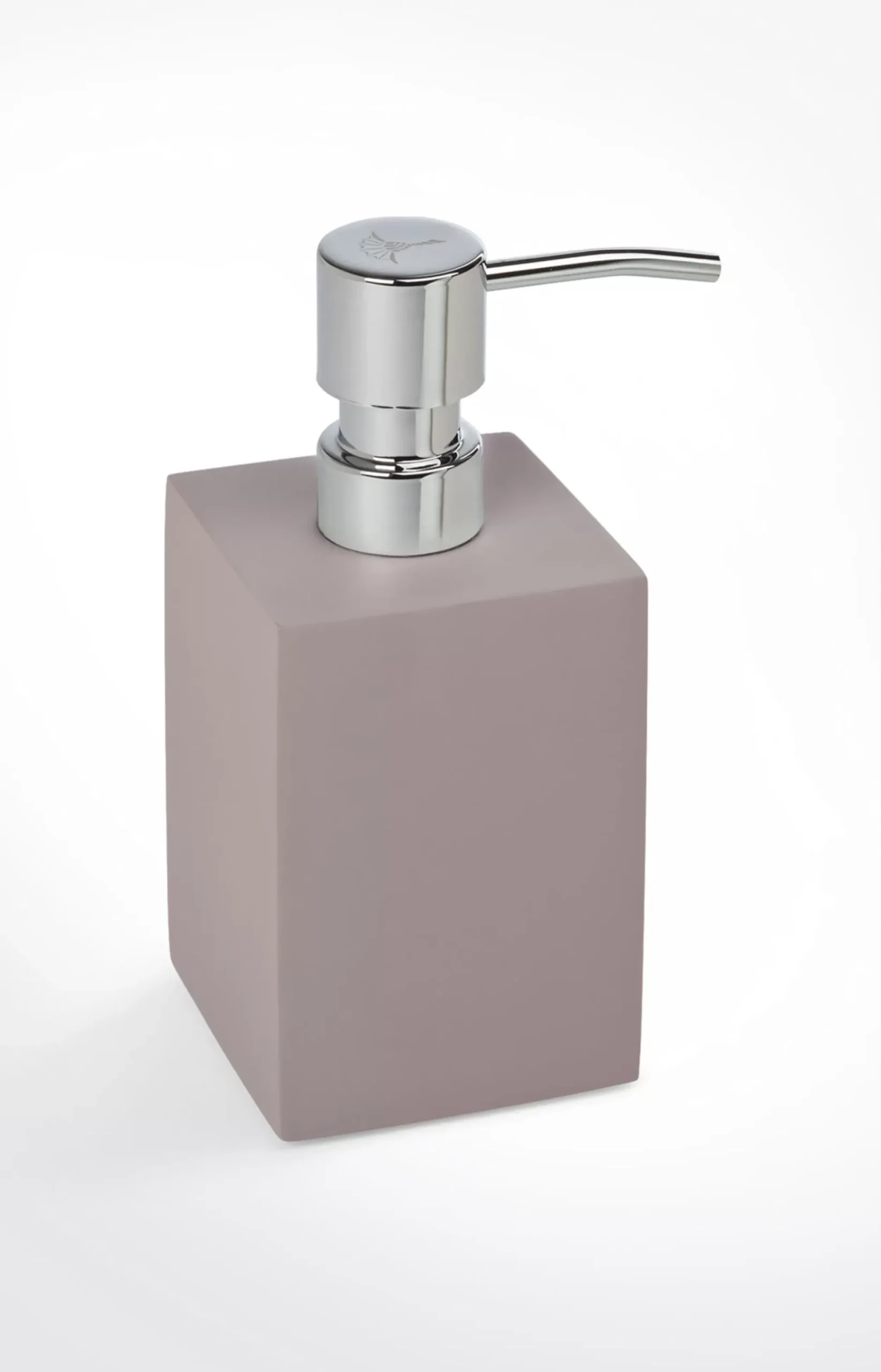 Bathline soap dispenser, grey-rosé