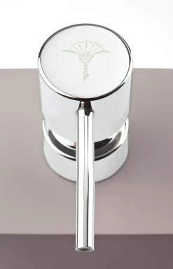 Bathline soap dispenser, grey-rosé