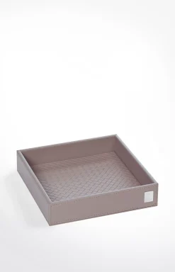 Bathline tray, grey-rosé