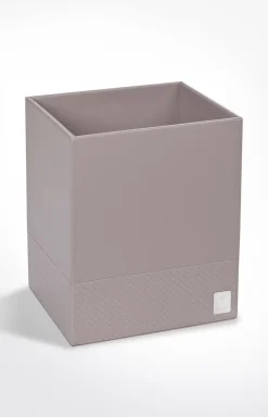 Bathline waste basket, grey-rosé