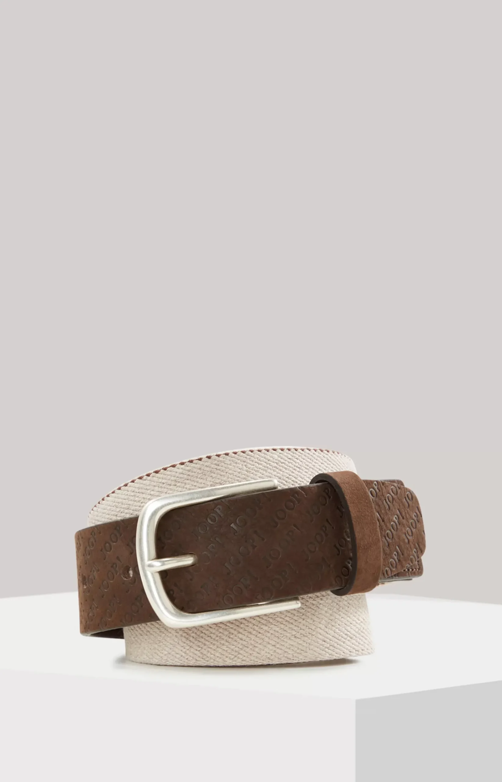 Belt in Beige/Brown
