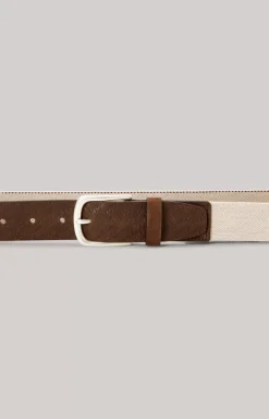 Belt in Beige/Brown