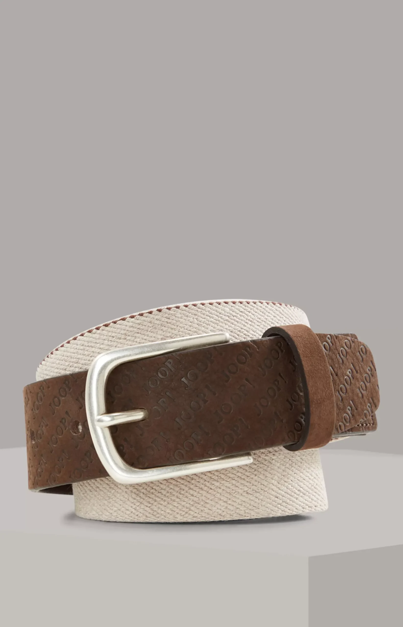 Belt in Beige/Brown