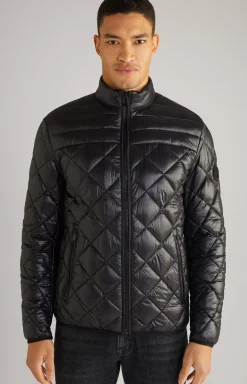 Benji Quilted Jacket in Black