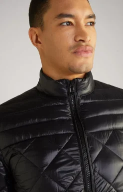 Benji Quilted Jacket in Black