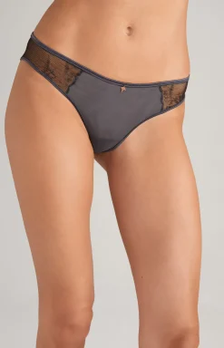 Bikini Briefs in Anthracite