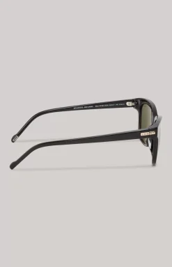 Black/Green Sunglasses