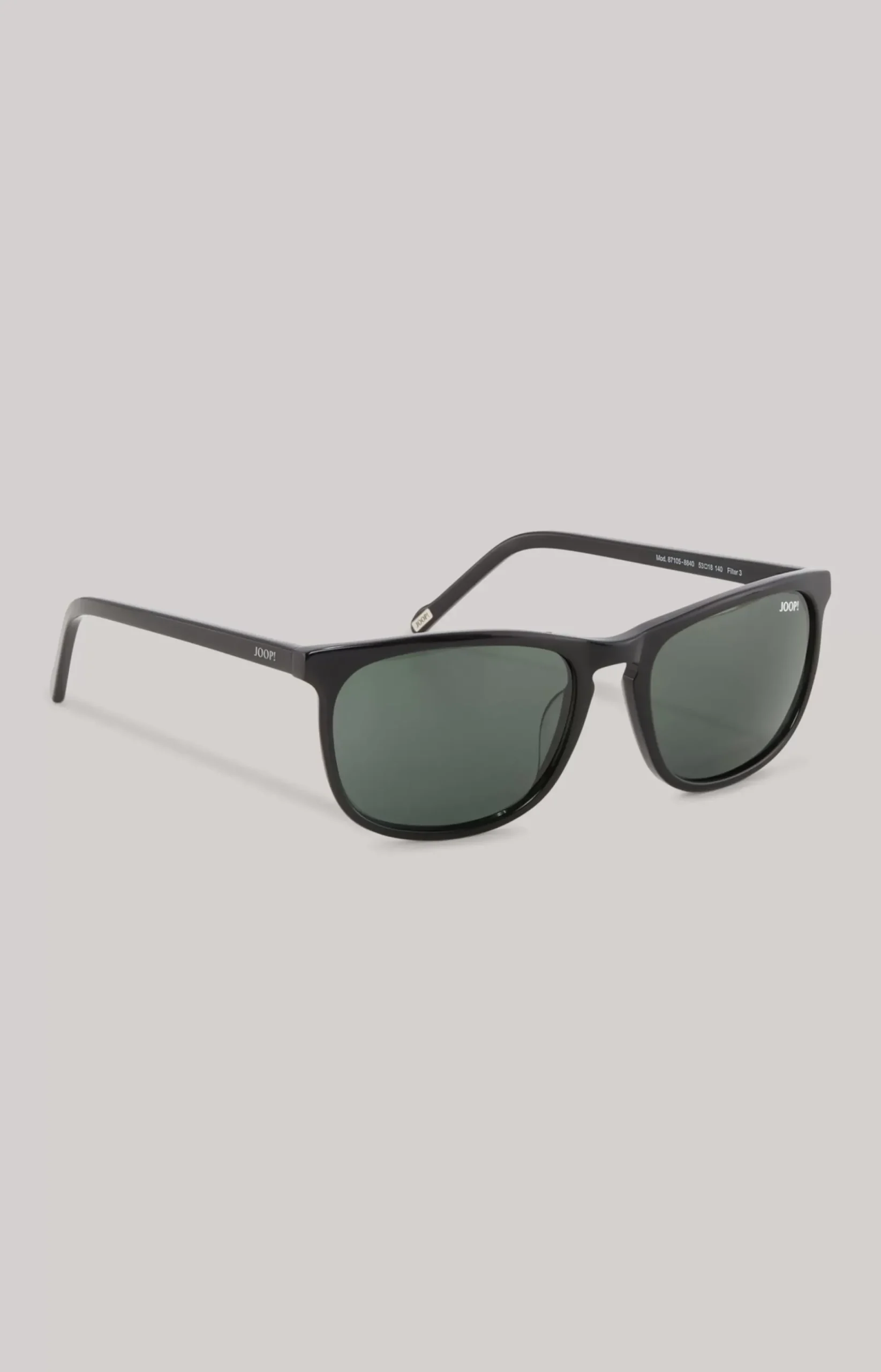Black/Green Sunglasses