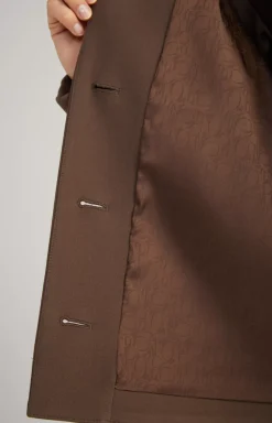 Blazer in Dark Brown