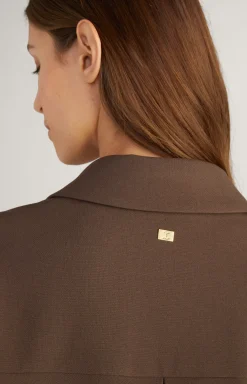 Blazer in Dark Brown