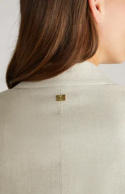 Blazer in Light Beige Marl