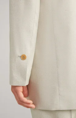 Blazer in Light Beige Marl