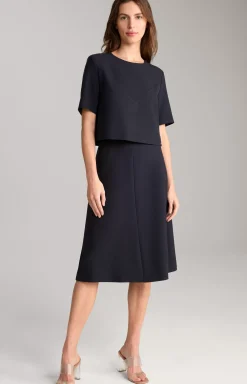 Blouse Shirt in Navy