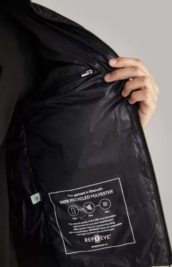 Boros Quilted Jacket in Black