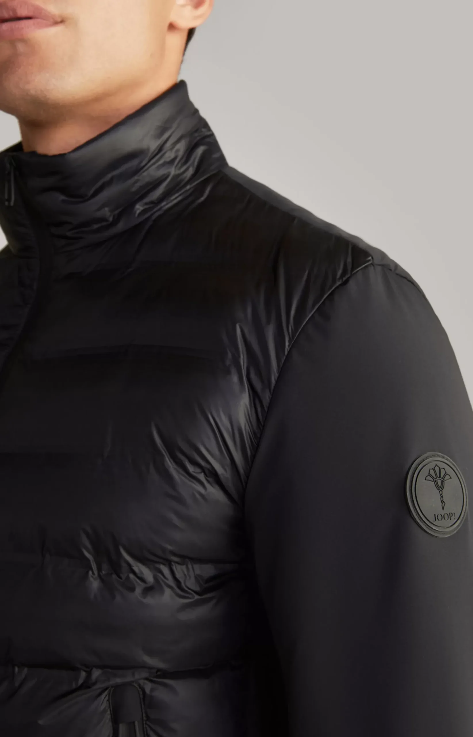 Boros Quilted Jacket in Black