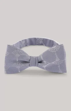 Bow tie in blue and grey