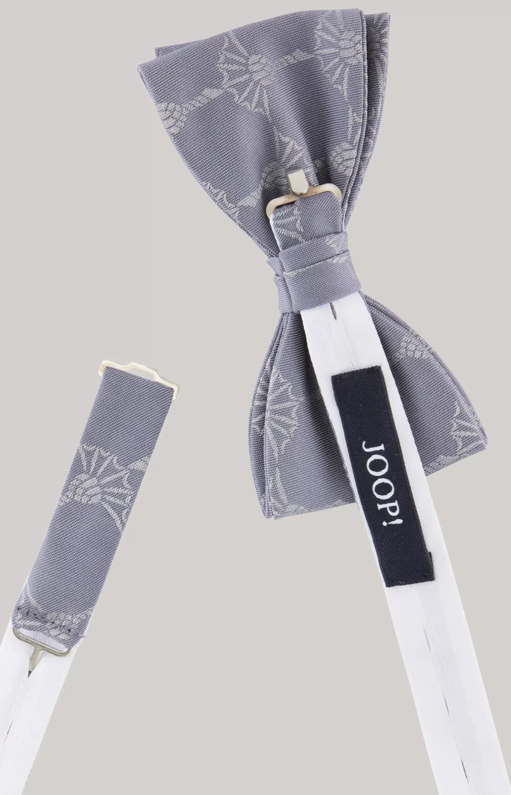 Bow tie in blue and grey