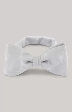 Bow tie in light grey