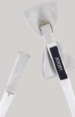 Bow tie in light grey