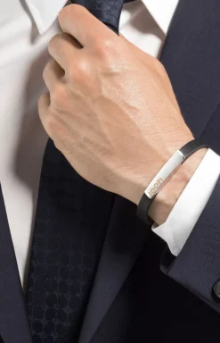 Bracelet in Silver/Black