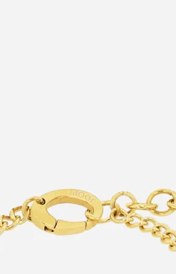 Bracelet with Enamel Black in Gold/Black