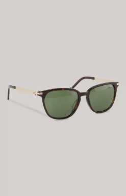 Brown/Green Sunglasses